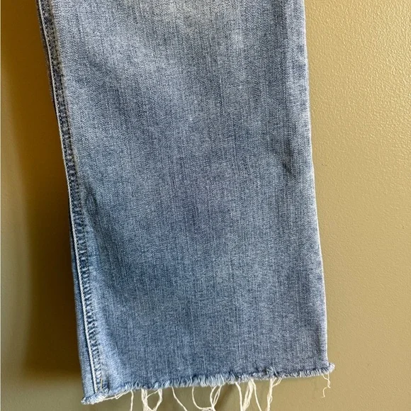 Harper Heritage High Rise Kick Crop denim - Picture 2 of 4